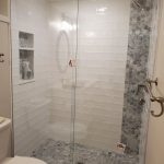 shower with accent