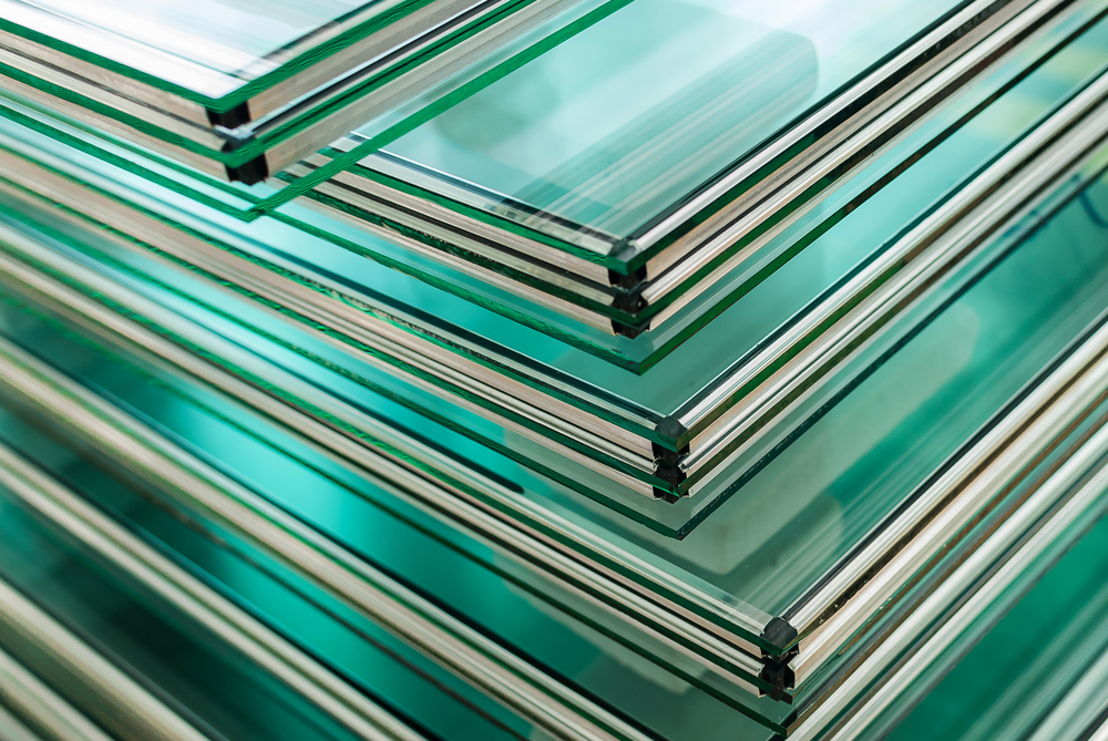 Sheets,Of,Factory,Manufacturing,Tempered,Clear,Float,Glass,Panels,Cut