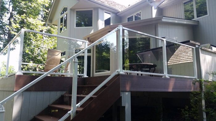 home deck railing